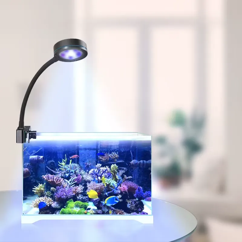 Aquarium Blue Marine Reef - Aquasanrise Pełnospektralne Oświetlenie LED do Akwarium