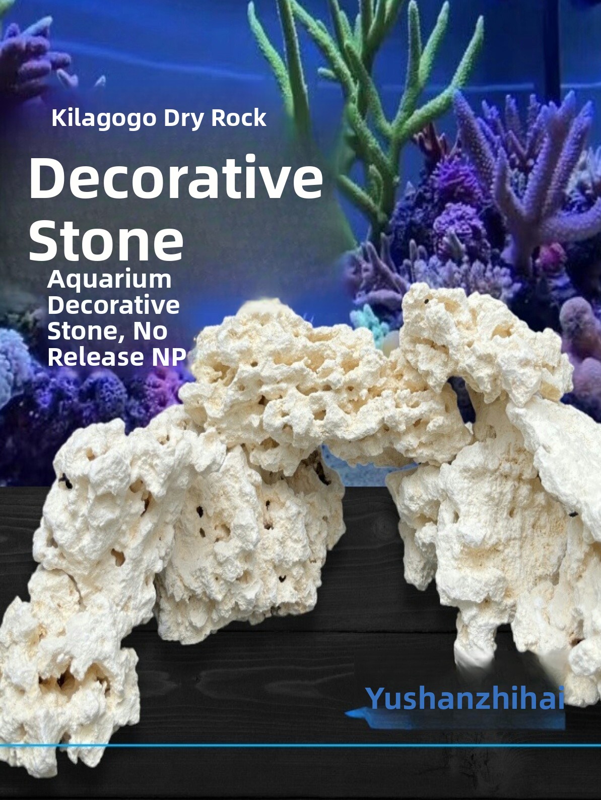Aquarium Marine Rock - Kilago Suchy Kamień Korallowy Naturalny do