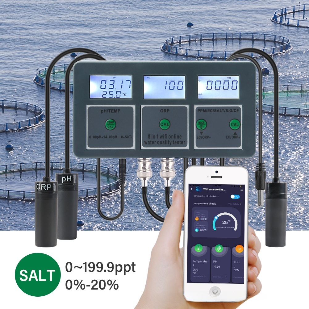 Tester jakości wody WiFi do po – Marine Aquarium Orp recenzja i cena