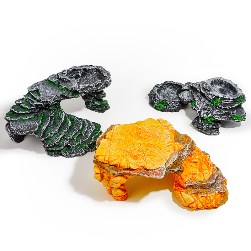 Żywiczna kryjówka dla gadów –  – Aquarium Marine Rock recenzja i cena