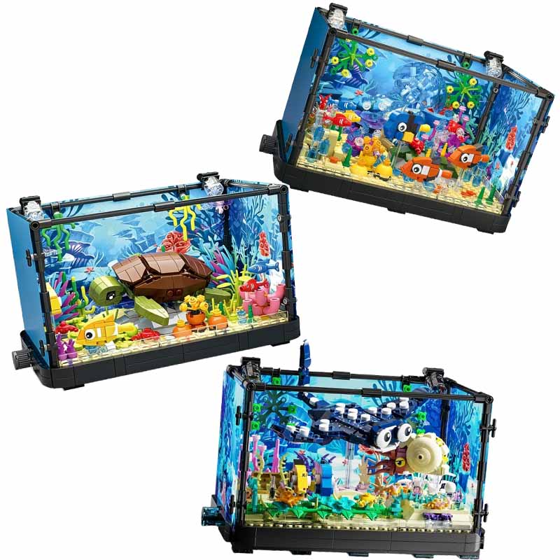 Zestaw klocków do budowy akwar – Marine Aquarium Cube recenzja i cena