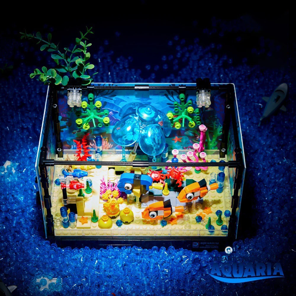 Seria Ideas Akwarium Zwierzęta – Marine Aquarium Cube recenzja i cena