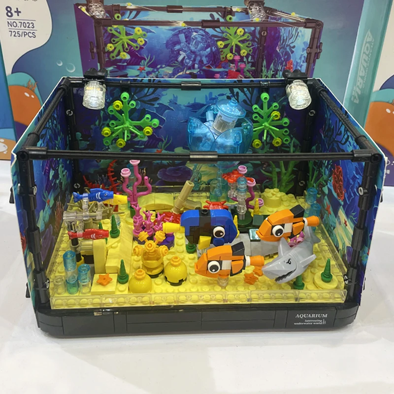 Seria Ideas Akwarium Zwierzęta – Marine Aquarium Cube recenzja i cena