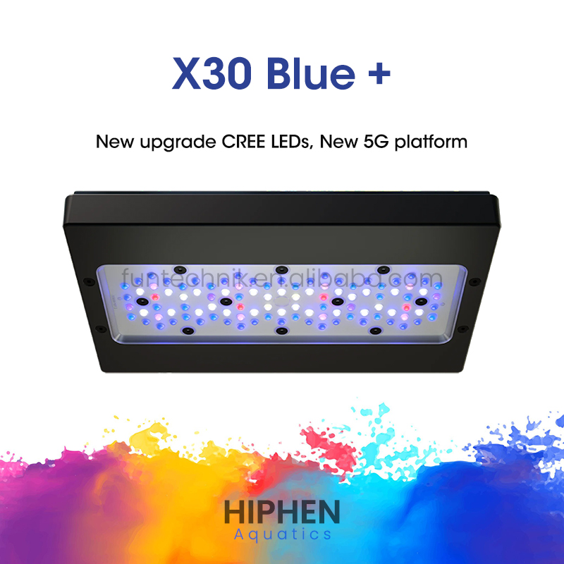 X30 Blue+ Smart 215W Pełnospek – Aquarium Blue Marine Reef recenzja i cena